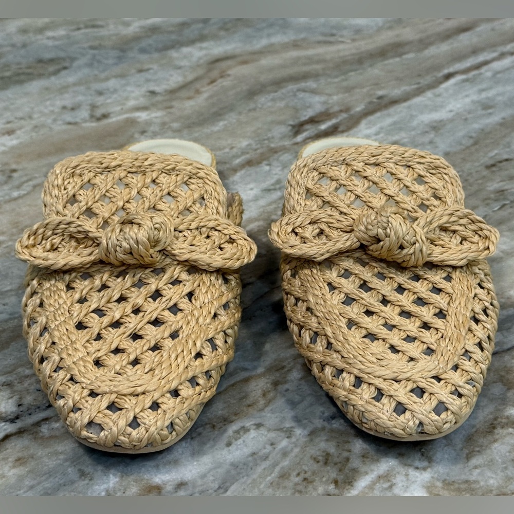 Women’s DOLCE VITA Sabor Slip on Flats- Light natural raffia. Size 8.5 - Picture 4 of 7